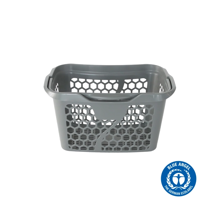 Eco-friendly basket with folded handle E28
