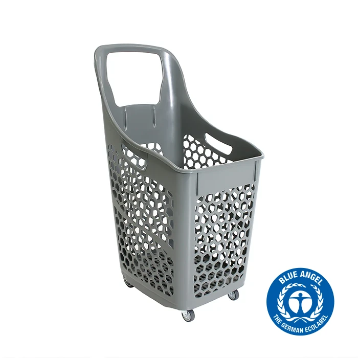 Supermarket baskets: Eco-Friendly Rolling Basket model E90
