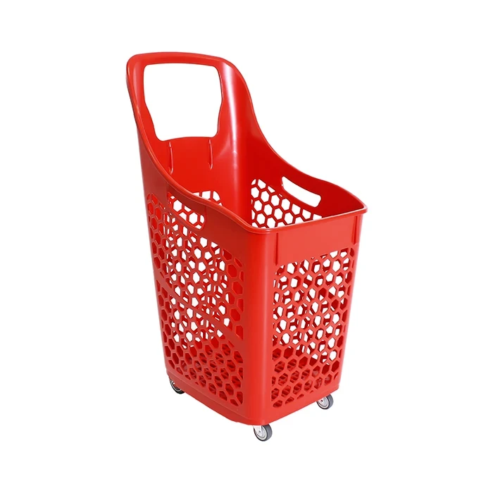 Cestas de supermercado: modelo cesta con ruedas B90